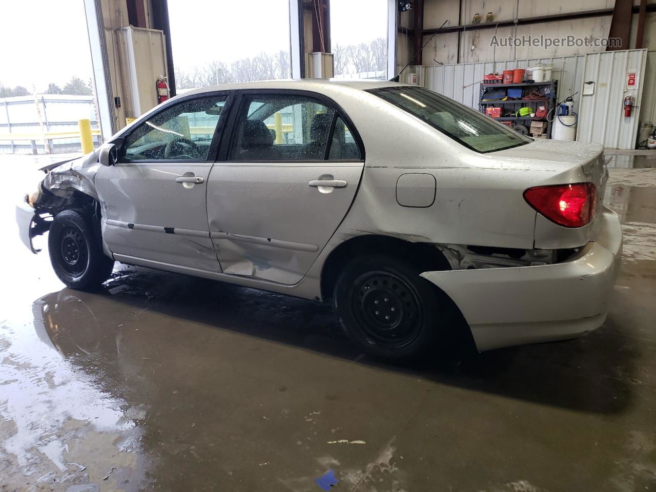 2005 Toyota Corolla Ce Silver vin: 1NXBR32E25Z432089