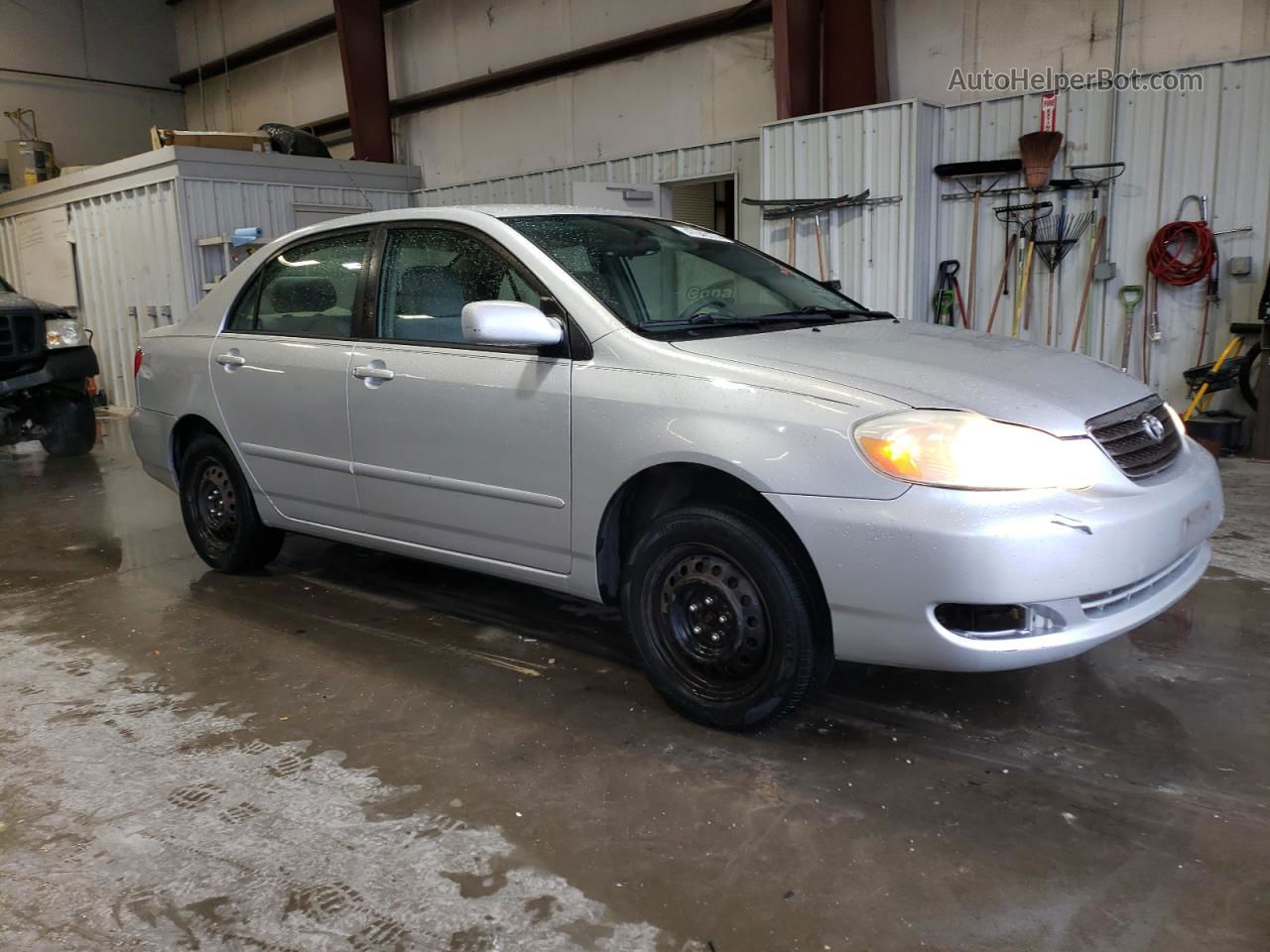 2005 Toyota Corolla Ce Silver vin: 1NXBR32E25Z432089