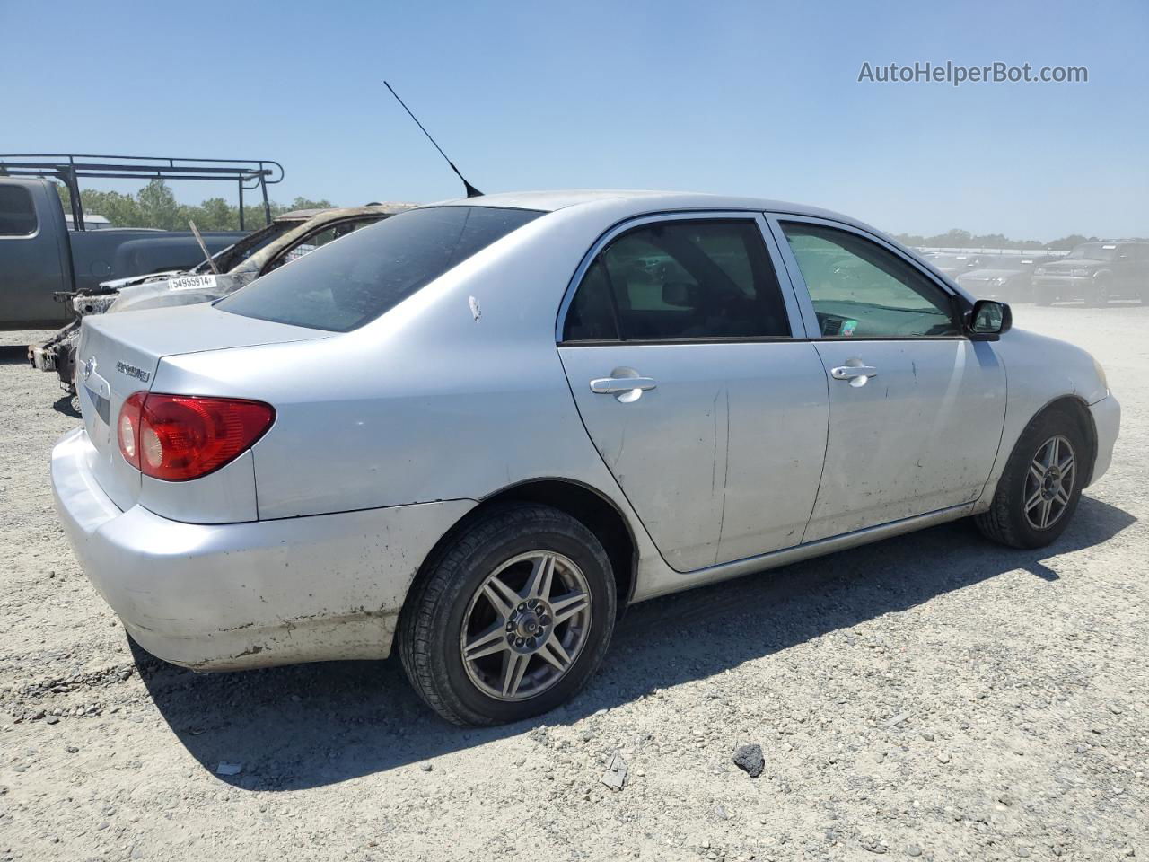 2005 Toyota Corolla Ce Silver vin: 1NXBR32E25Z494334