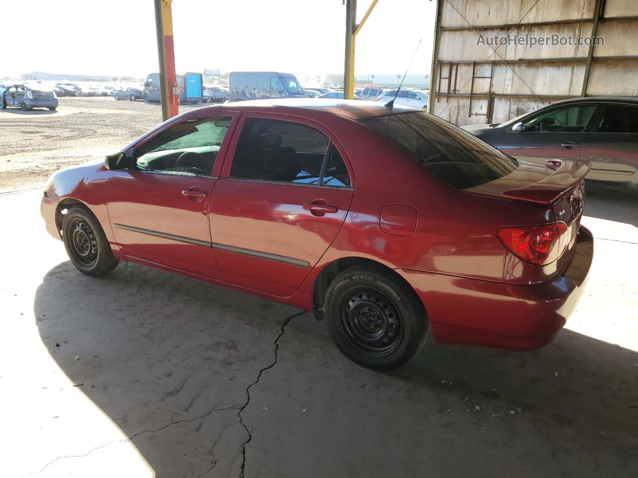 2005 Toyota Corolla Ce Red vin: 1NXBR32E25Z499940