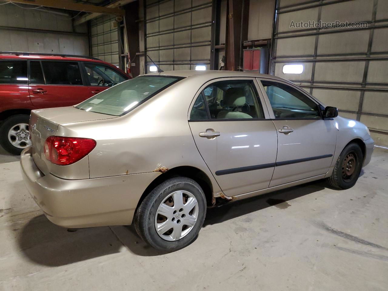 2005 Toyota Corolla Ce Tan vin: 1NXBR32E25Z515506