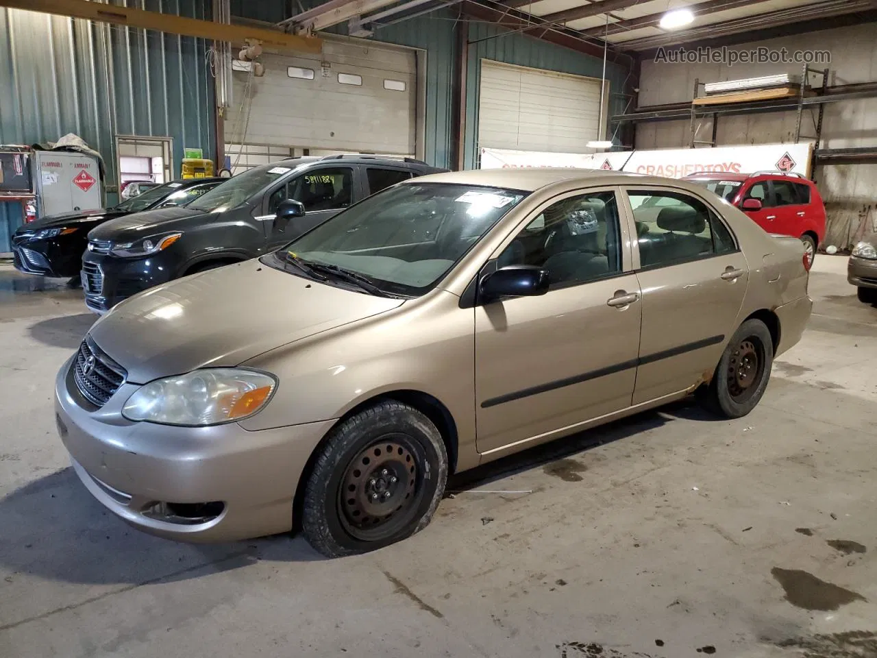 2005 Toyota Corolla Ce Tan vin: 1NXBR32E25Z515506