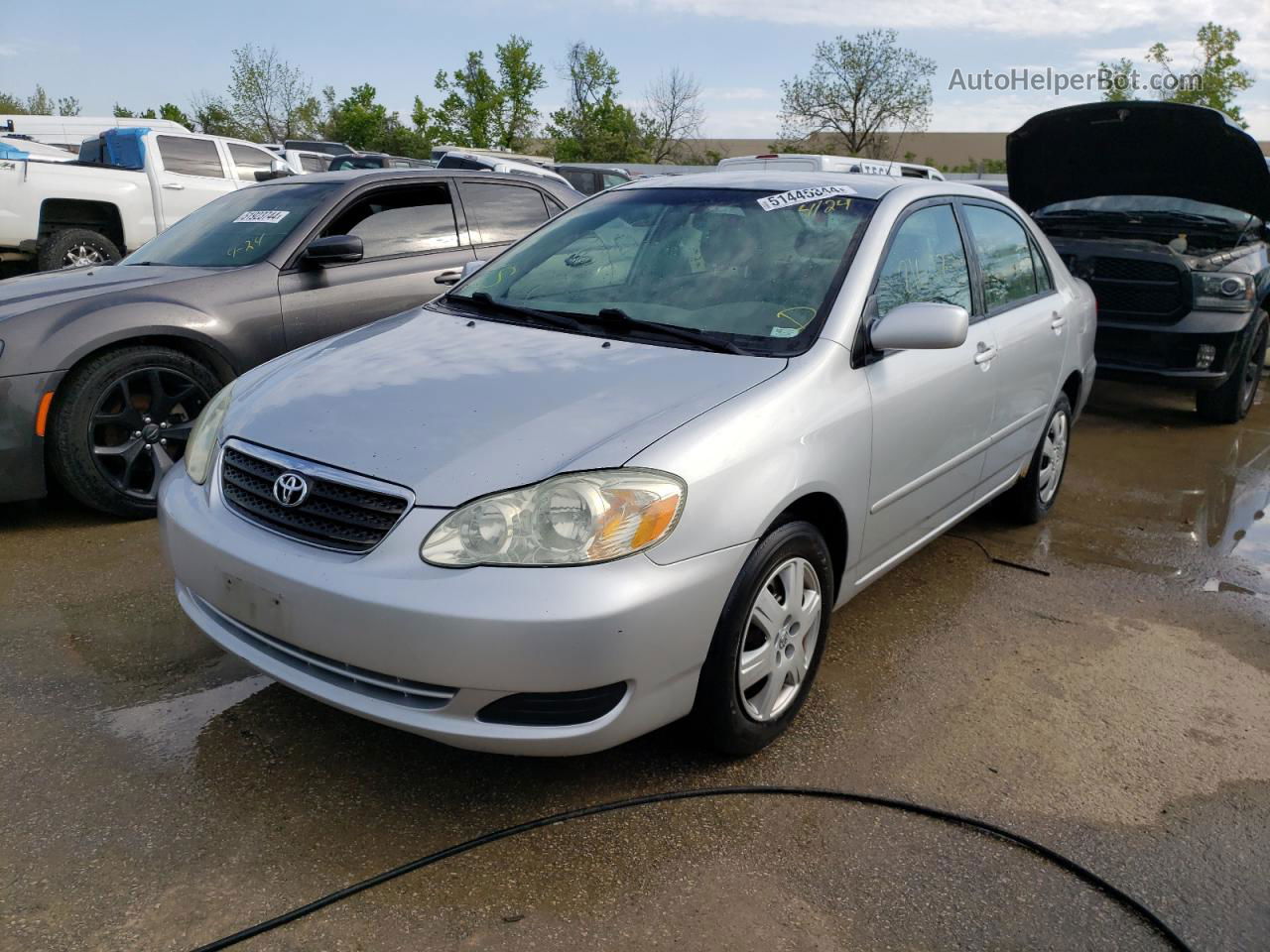 2005 Toyota Corolla Ce Silver vin: 1NXBR32E25Z524349