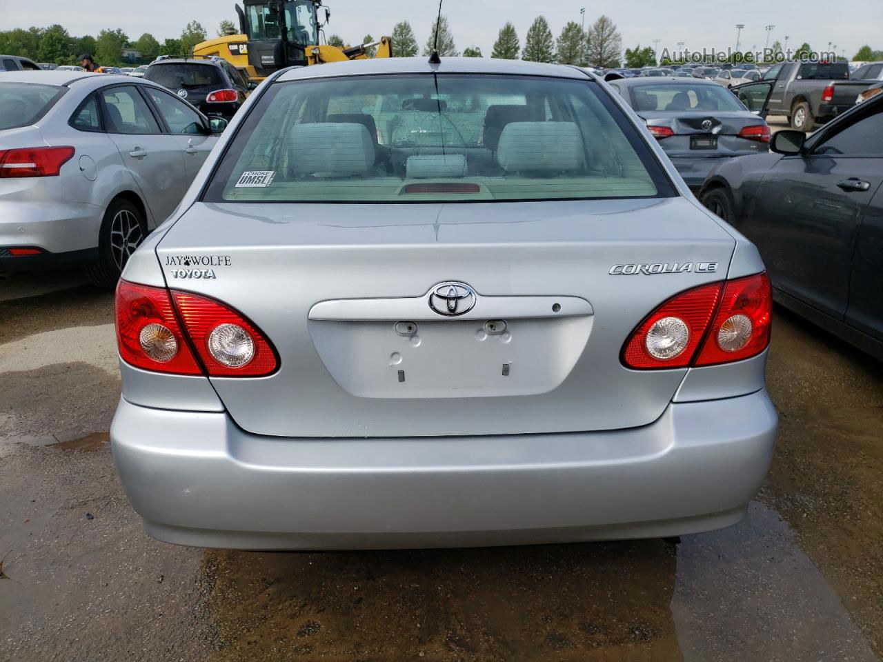 2005 Toyota Corolla Ce Silver vin: 1NXBR32E25Z524349