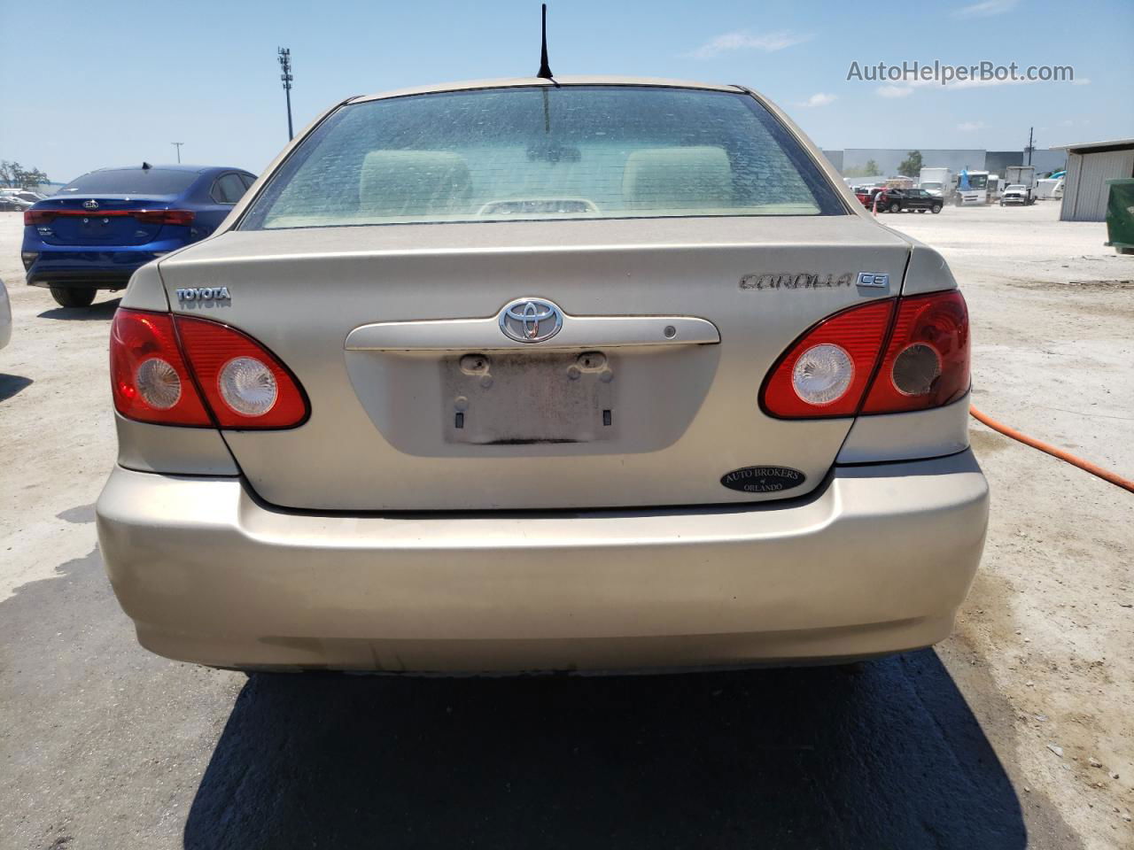 2005 Toyota Corolla Ce Gold vin: 1NXBR32E25Z525100