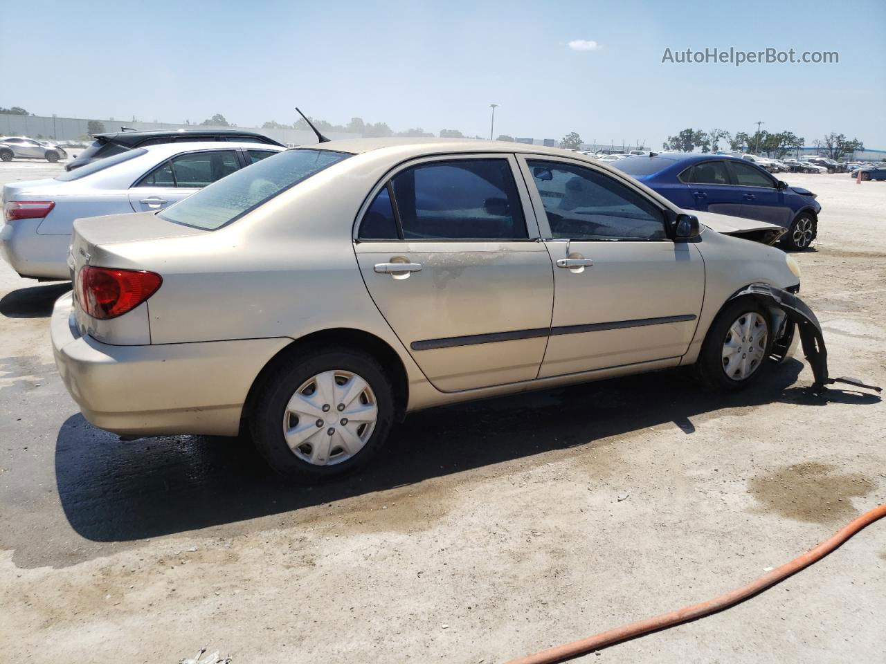 2005 Toyota Corolla Ce Gold vin: 1NXBR32E25Z525100