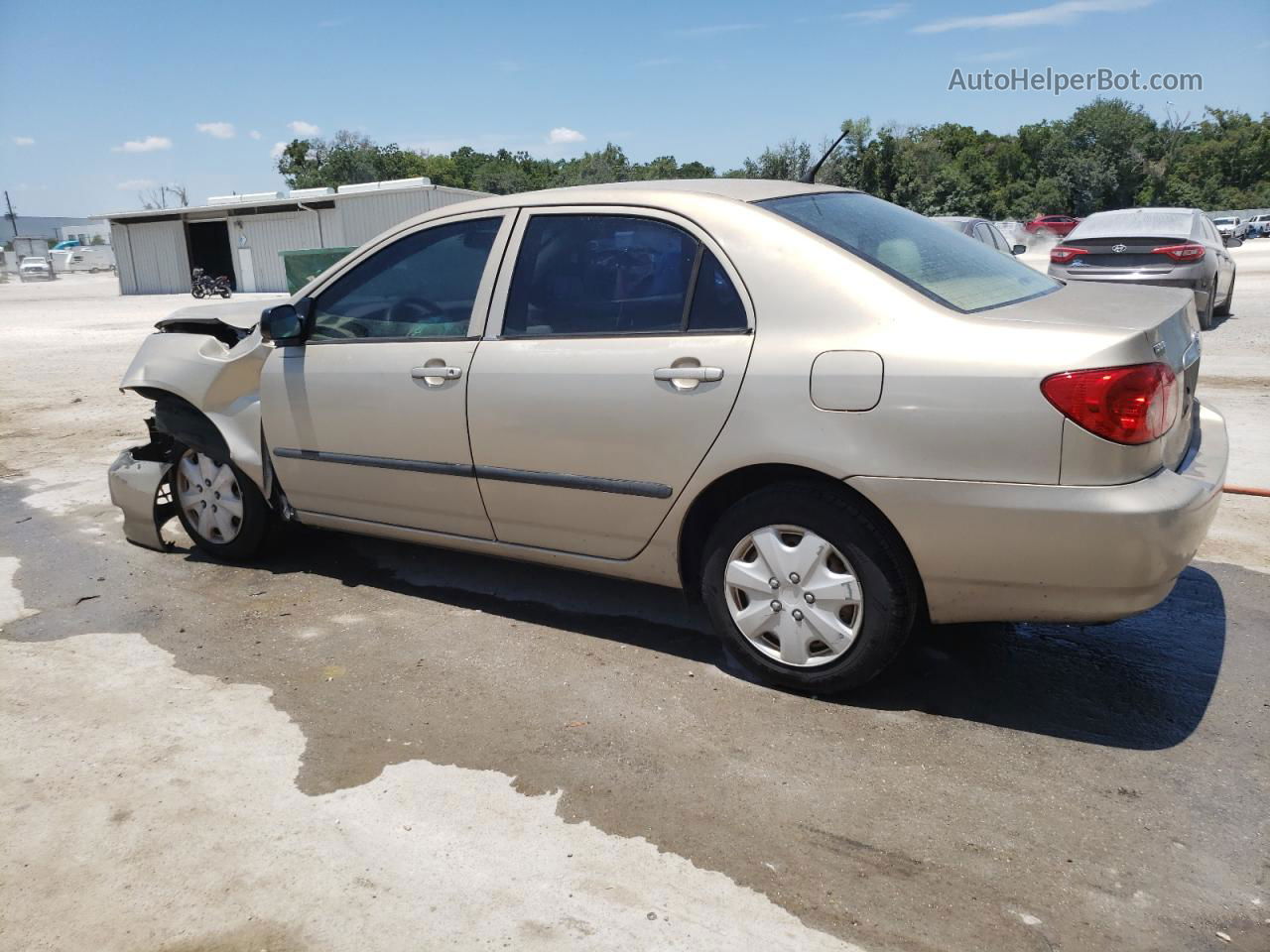 2005 Toyota Corolla Ce Gold vin: 1NXBR32E25Z525100