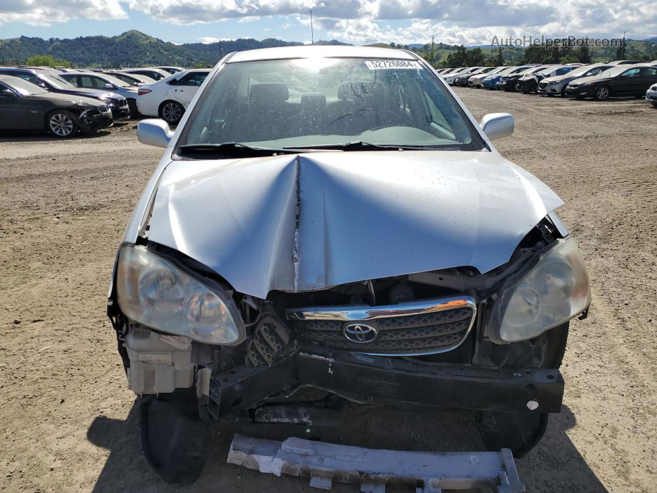 2008 Toyota Corolla Ce Silver vin: 1NXBR32E28Z006746