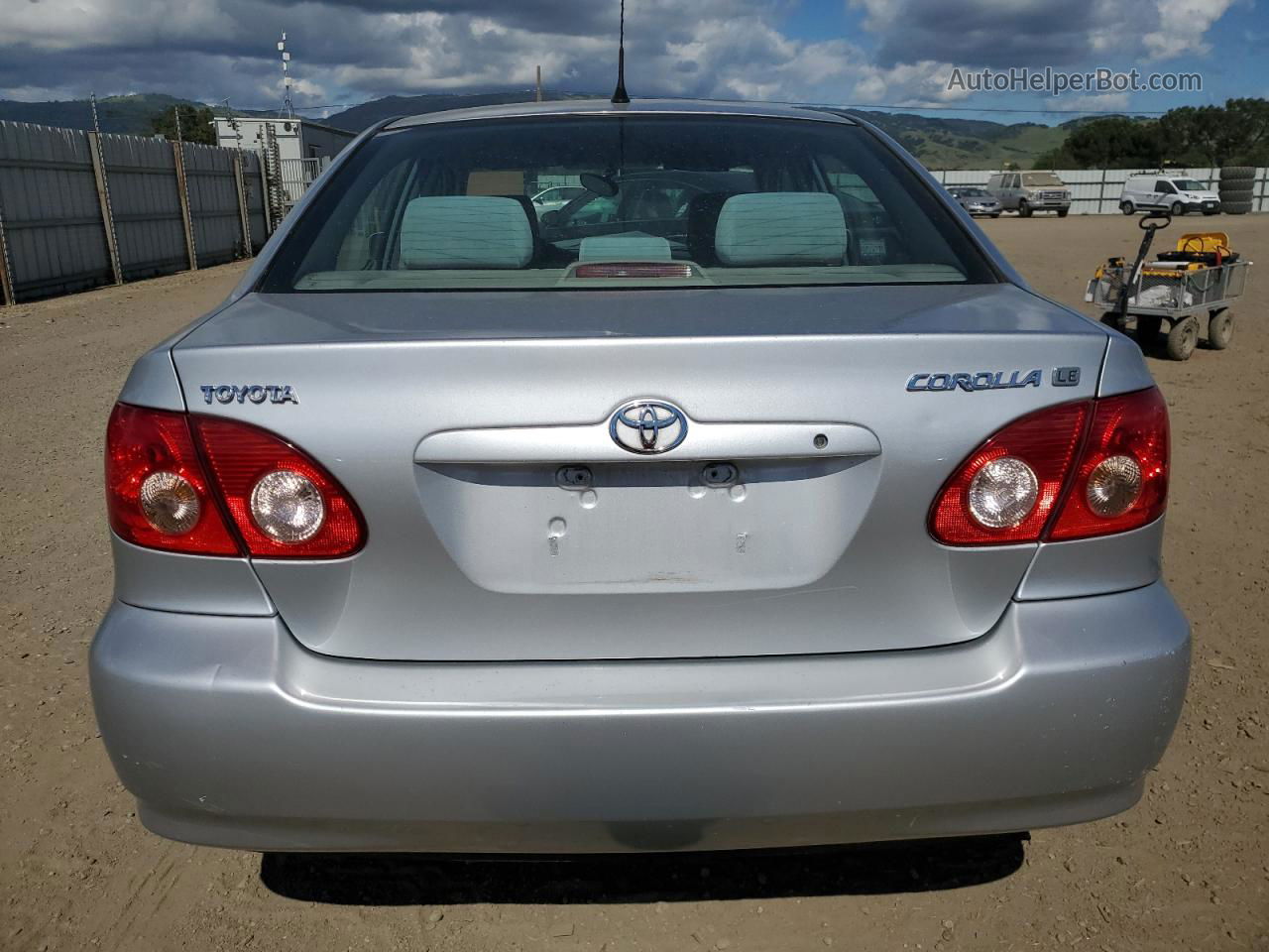 2008 Toyota Corolla Ce Silver vin: 1NXBR32E28Z006746