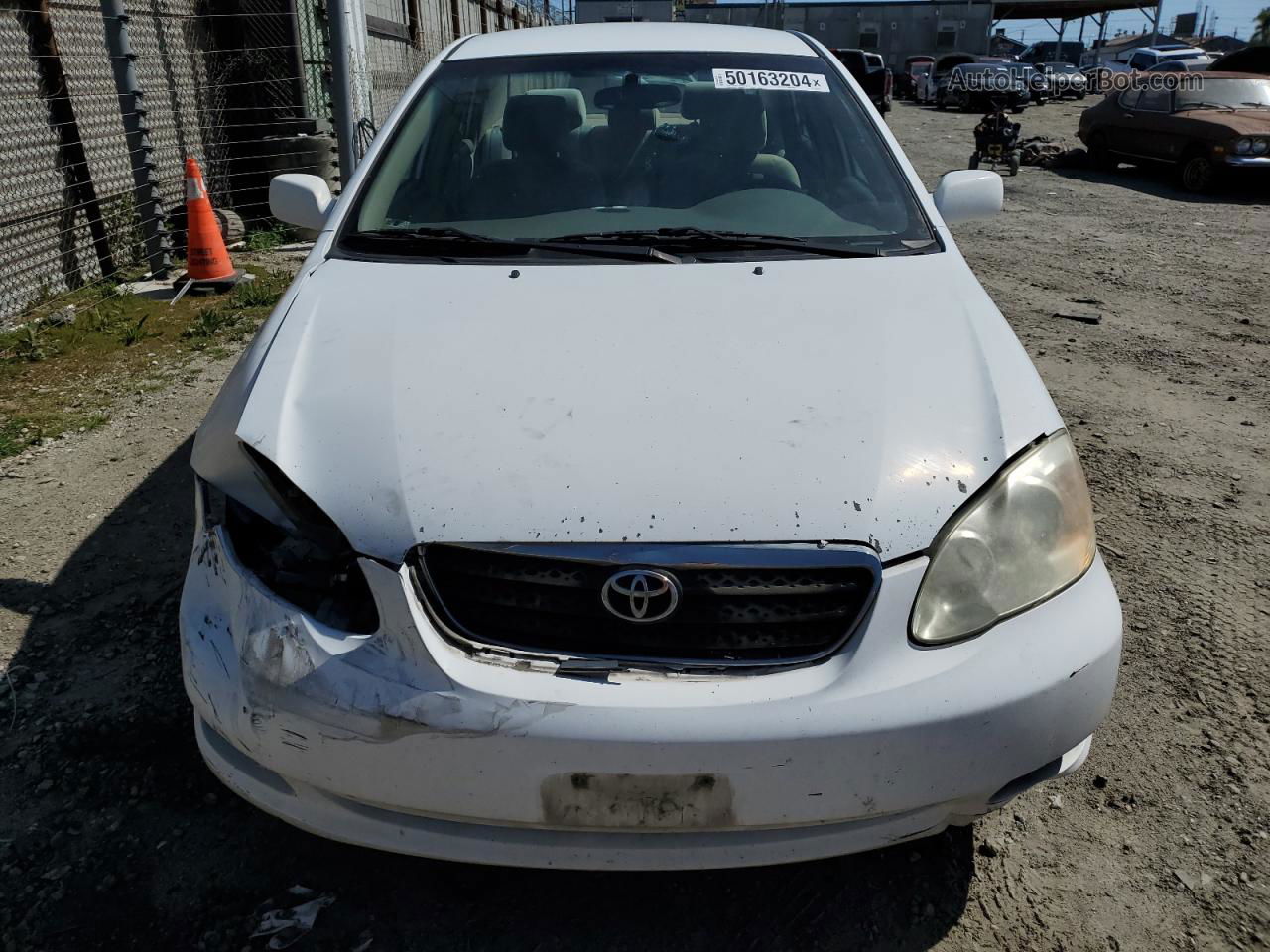 2008 Toyota Corolla Ce Белый vin: 1NXBR32E28Z008755