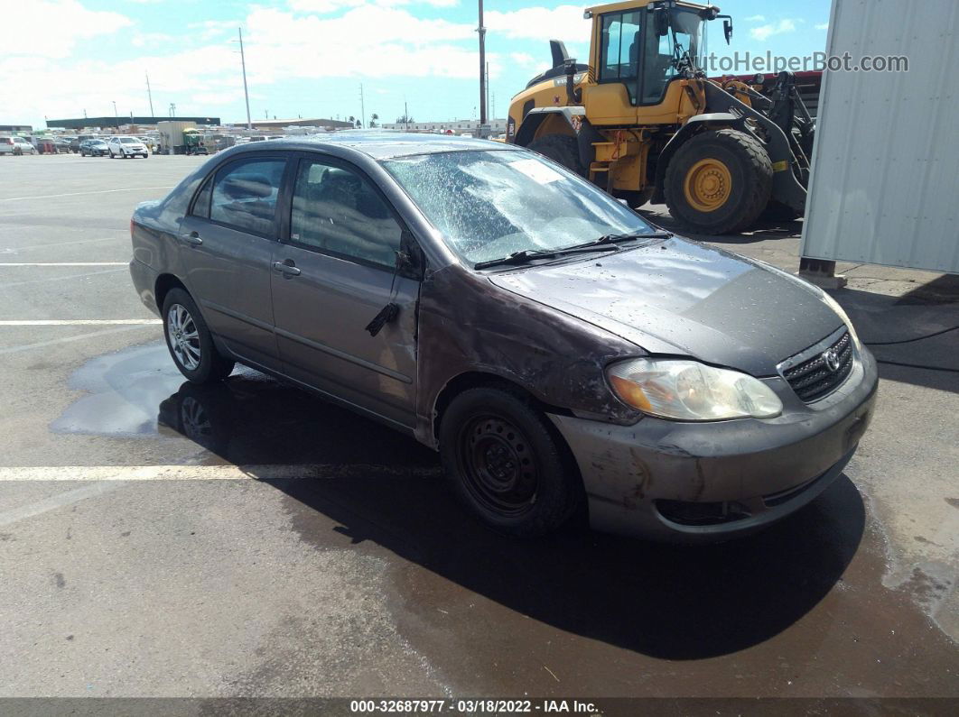 2008 Toyota Corolla Ce/s/le Серый vin: 1NXBR32E28Z024843