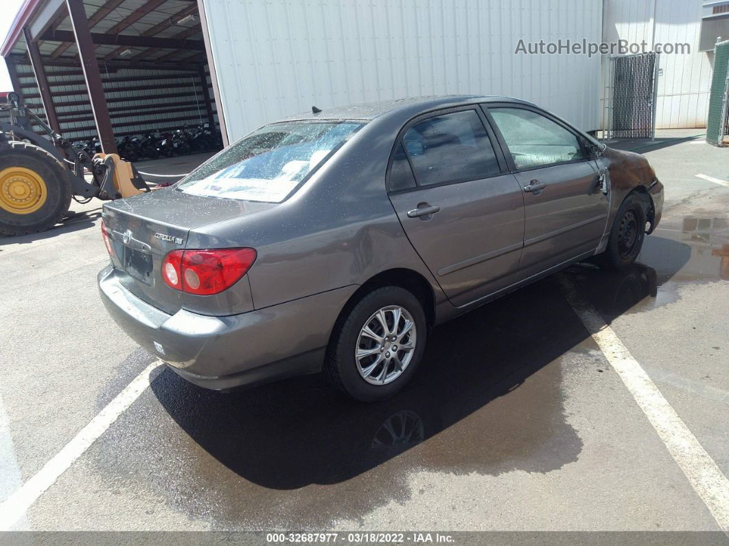 2008 Toyota Corolla Ce/s/le Gray vin: 1NXBR32E28Z024843