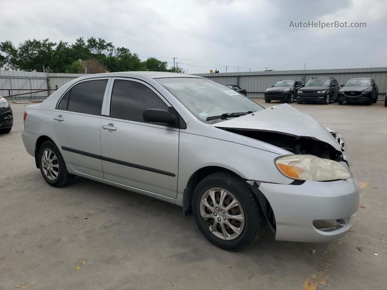 2008 Toyota Corolla Ce Silver vin: 1NXBR32E28Z044414