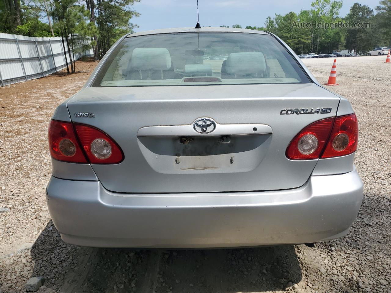 2008 Toyota Corolla Ce Silver vin: 1NXBR32E28Z944441