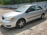 2008 Toyota Corolla Ce Silver vin: 1NXBR32E28Z944441