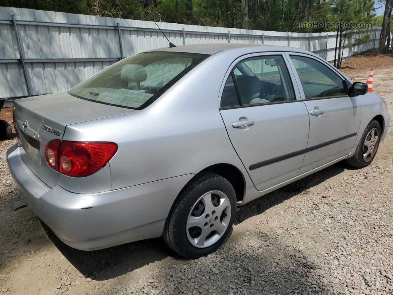 2008 Toyota Corolla Ce Silver vin: 1NXBR32E28Z944441