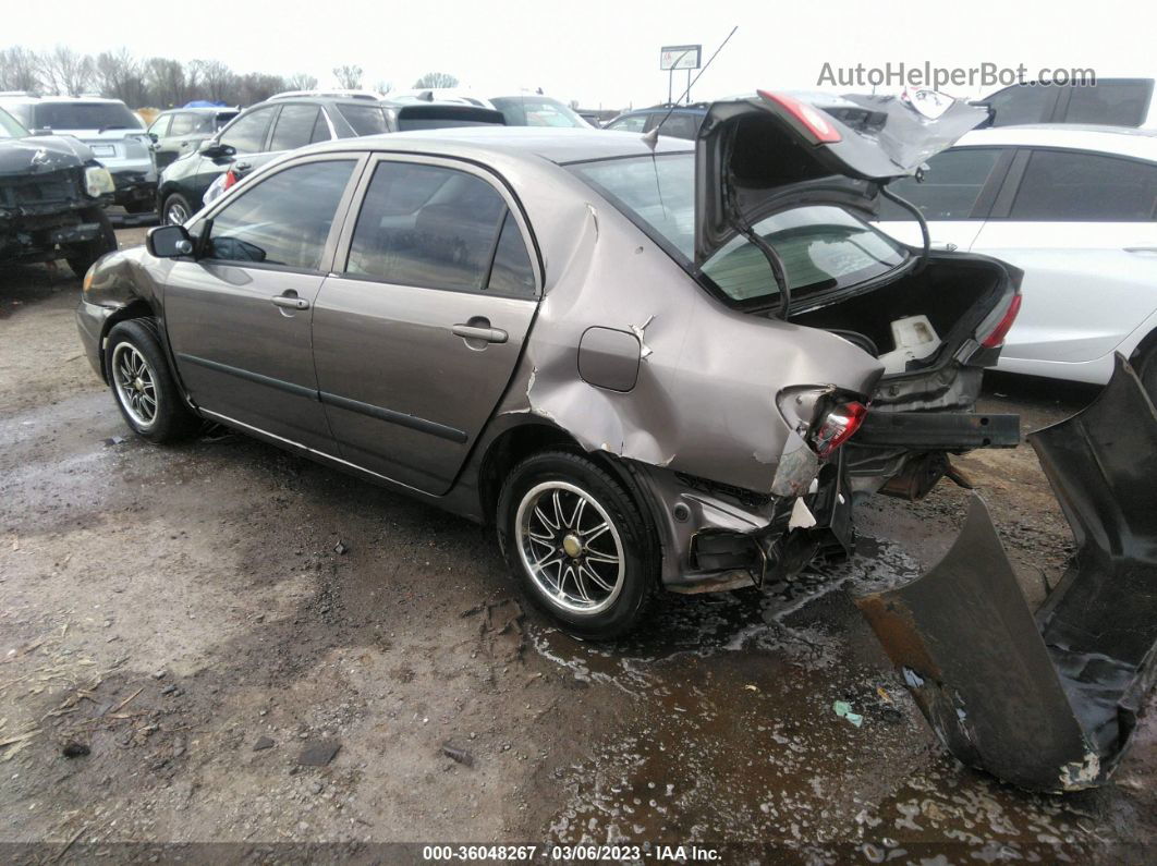 2003 Toyota Corolla Ce/s/le Gray vin: 1NXBR32E33Z041403