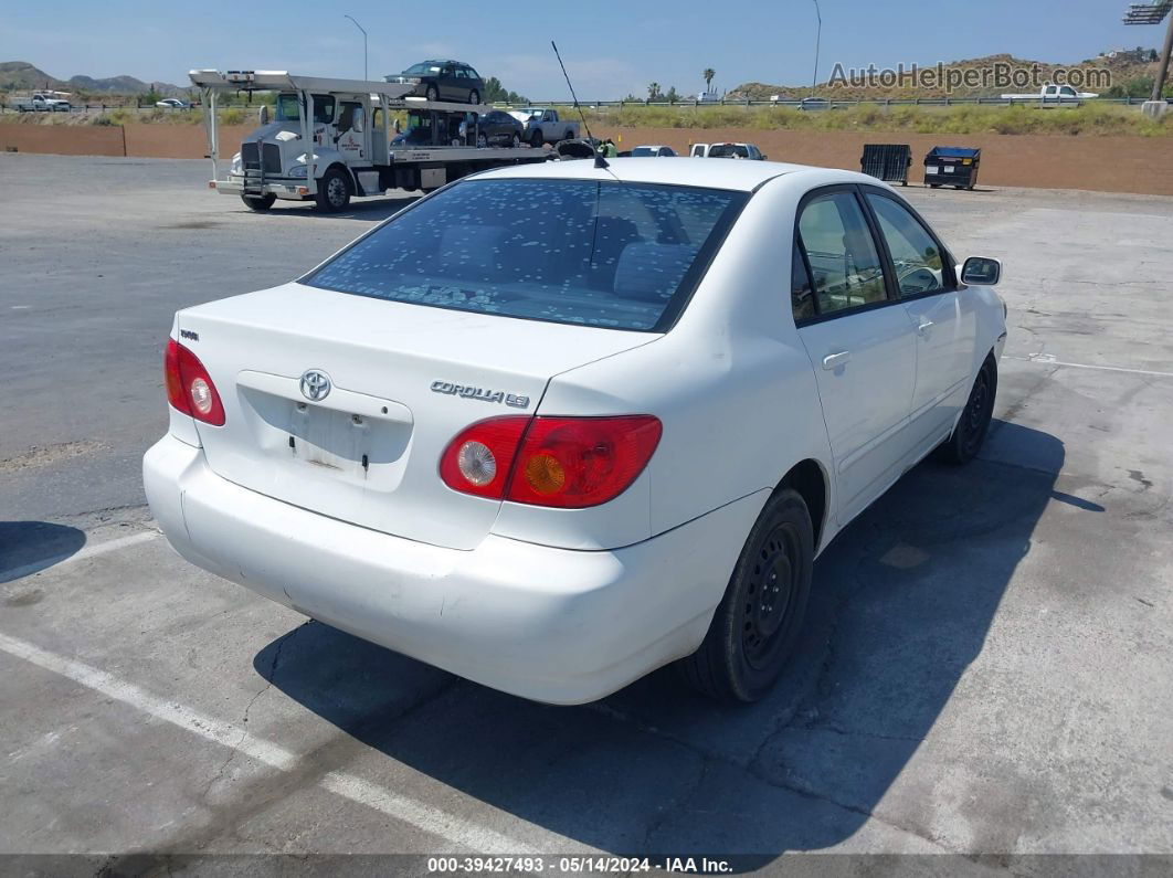 2003 Toyota Corolla Le Белый vin: 1NXBR32E33Z046472