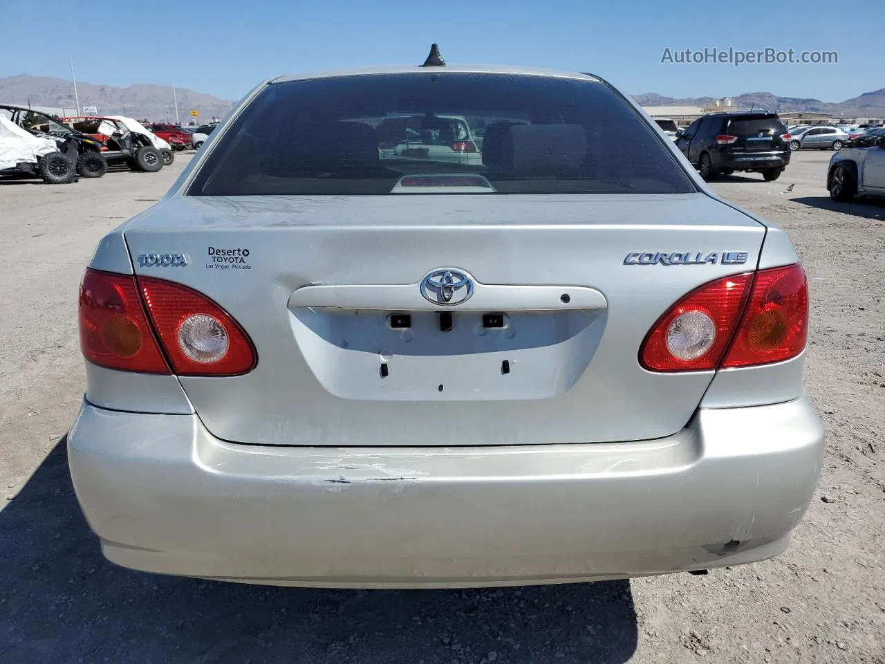 2003 Toyota Corolla Ce Silver vin: 1NXBR32E33Z050621