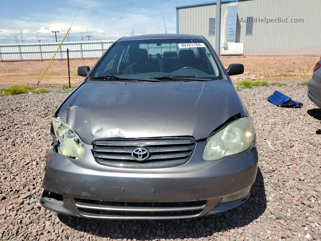 2003 Toyota Corolla Ce Charcoal vin: 1NXBR32E33Z060405