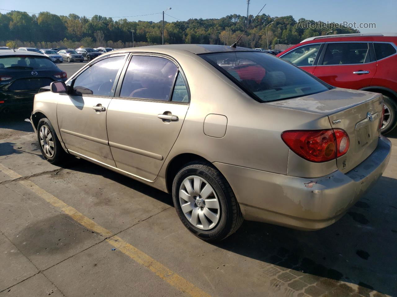 2004 Toyota Corolla Ce Gold vin: 1NXBR32E34Z192937