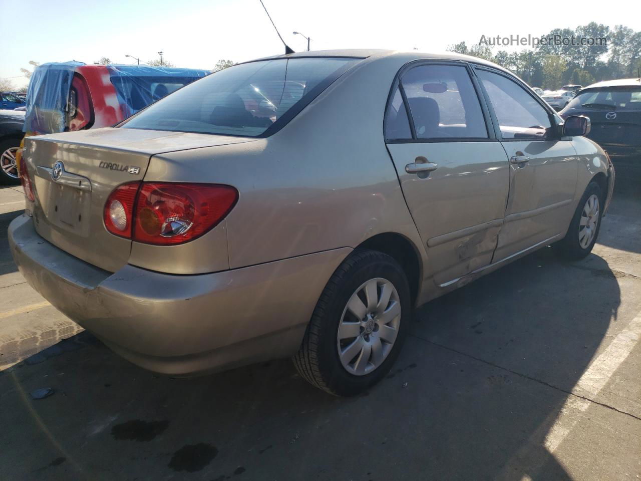 2004 Toyota Corolla Ce Gold vin: 1NXBR32E34Z192937