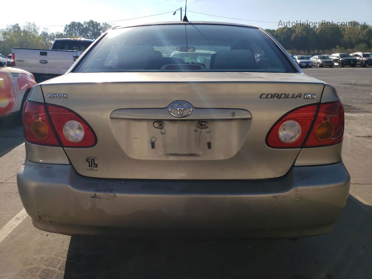 2004 Toyota Corolla Ce Gold vin: 1NXBR32E34Z192937