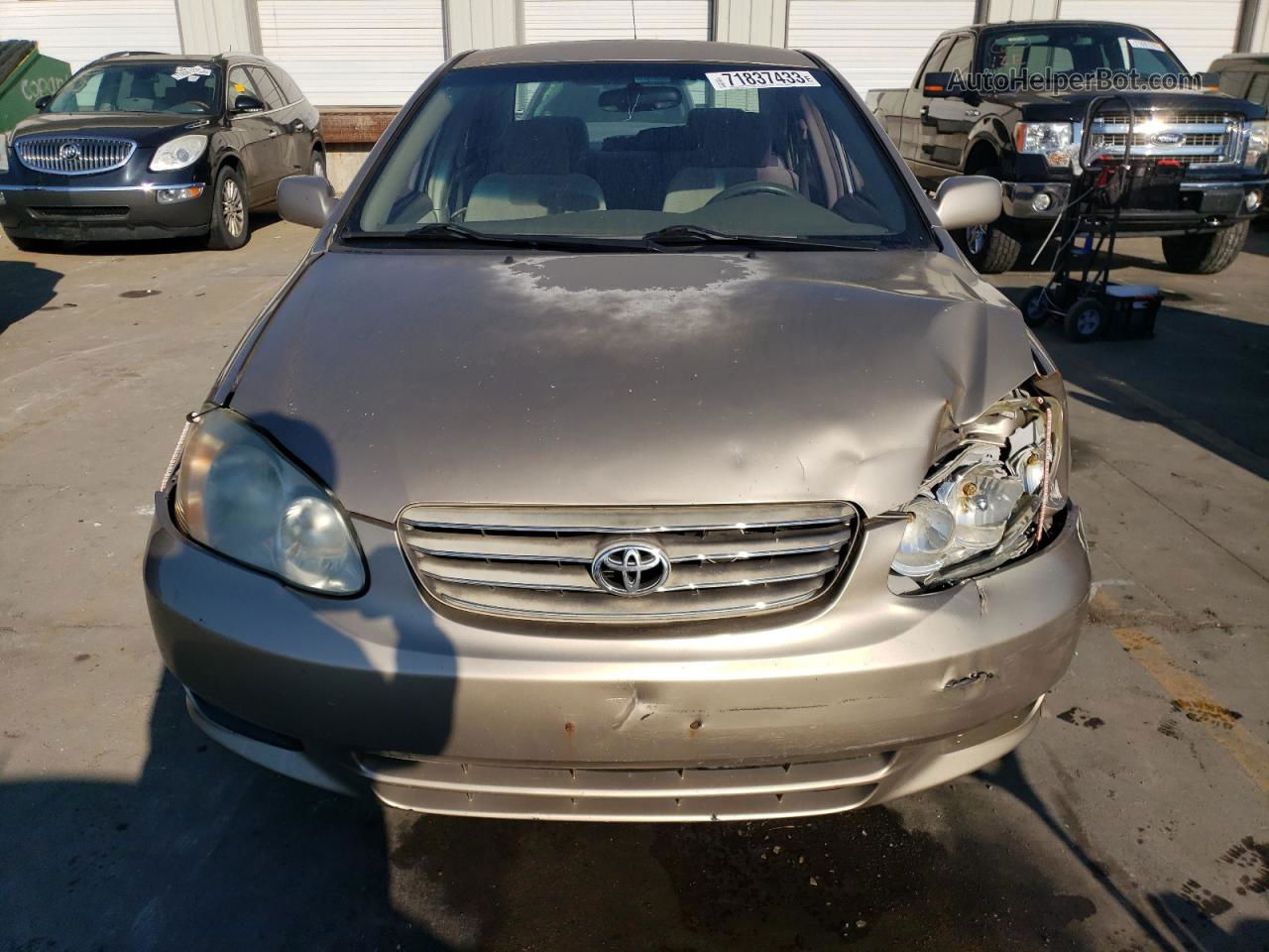 2004 Toyota Corolla Ce Gold vin: 1NXBR32E34Z192937