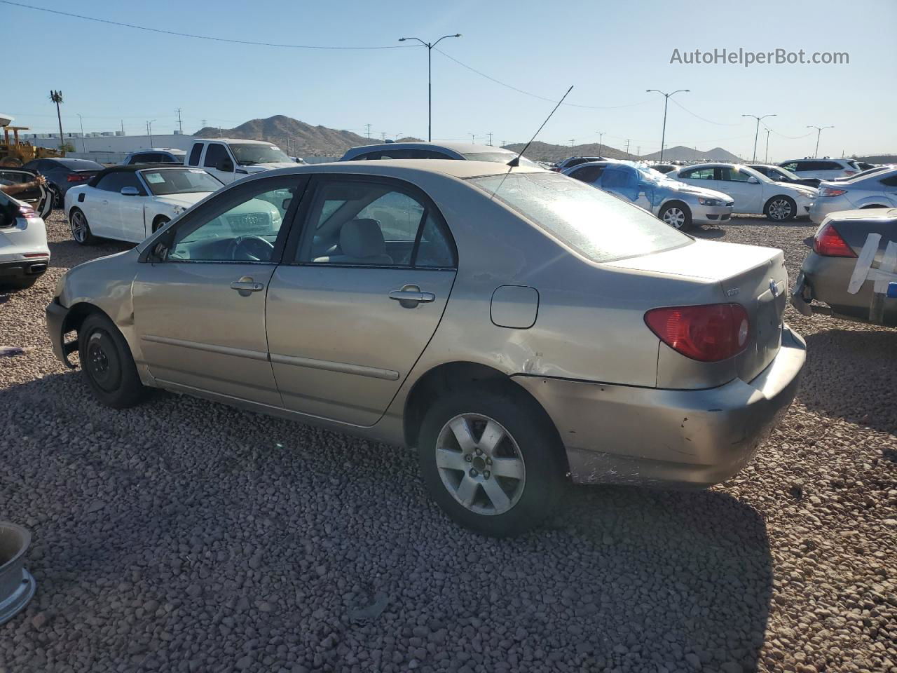 2004 Toyota Corolla Ce Желто-коричневый vin: 1NXBR32E34Z196924