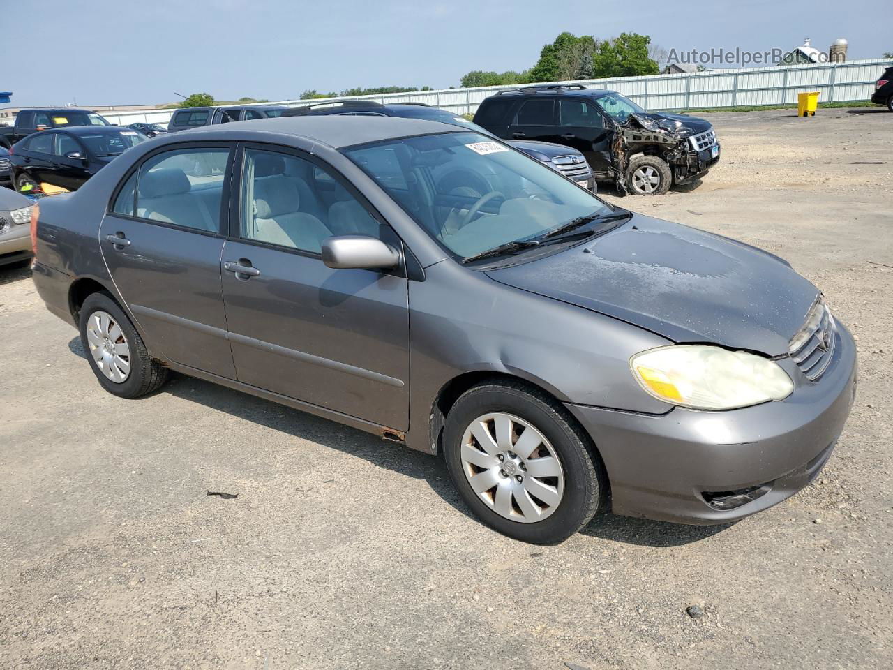 2004 Toyota Corolla Ce Tan vin: 1NXBR32E34Z206495