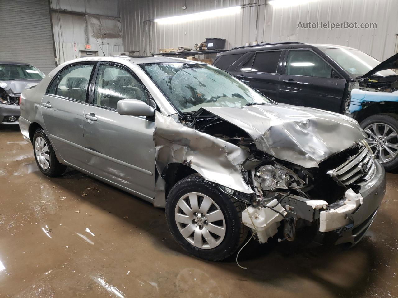 2004 Toyota Corolla Ce Tan vin: 1NXBR32E34Z214662