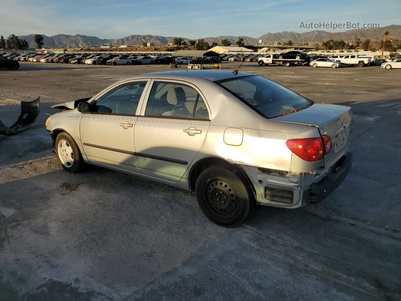 2004 Toyota Corolla Ce Gray vin: 1NXBR32E34Z262548