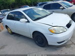 2004 Toyota Corolla Le White vin: 1NXBR32E34Z277387