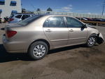 2004 Toyota Corolla Ce Beige vin: 1NXBR32E34Z279060