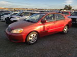 2004 Toyota Corolla Ce Orange vin: 1NXBR32E34Z280340