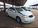 2004 Toyota Corolla Le White vin: 1NXBR32E34Z292343