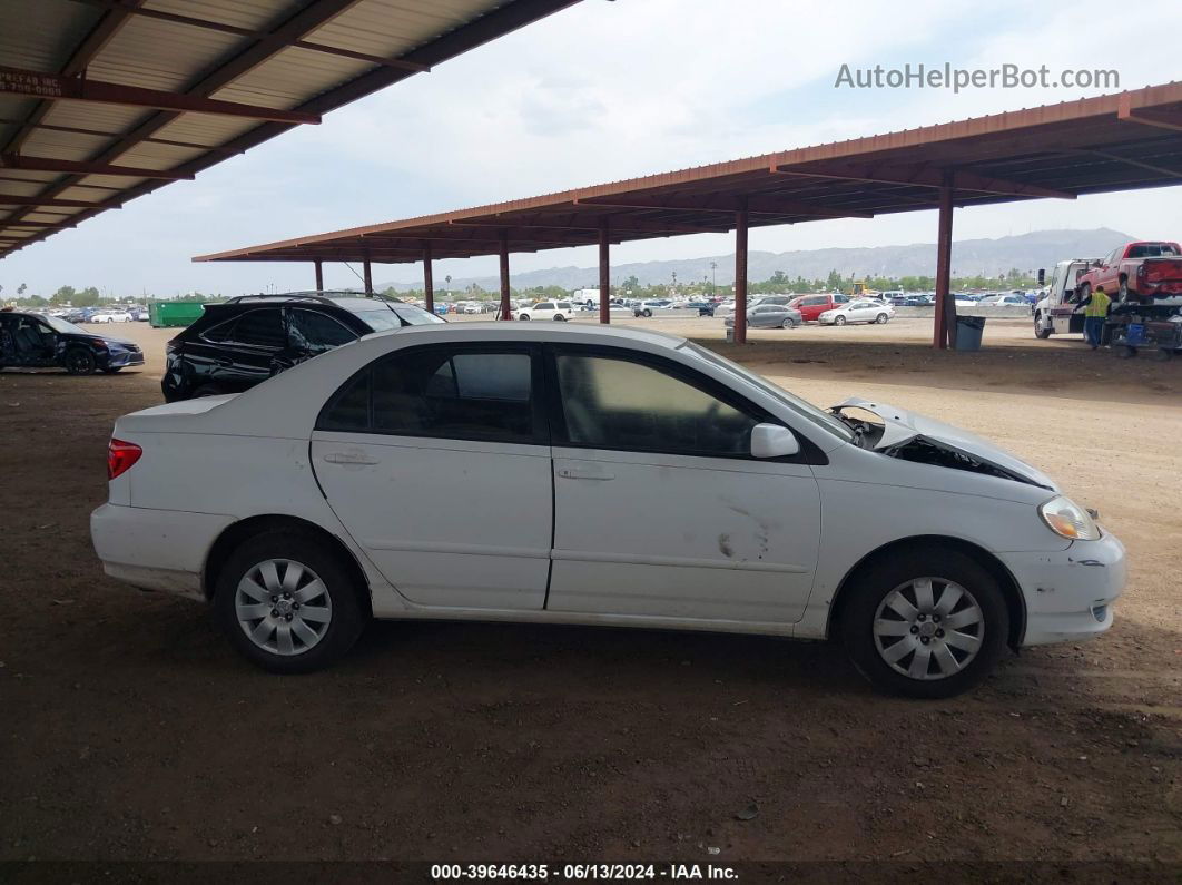 2004 Toyota Corolla Le Белый vin: 1NXBR32E34Z292343