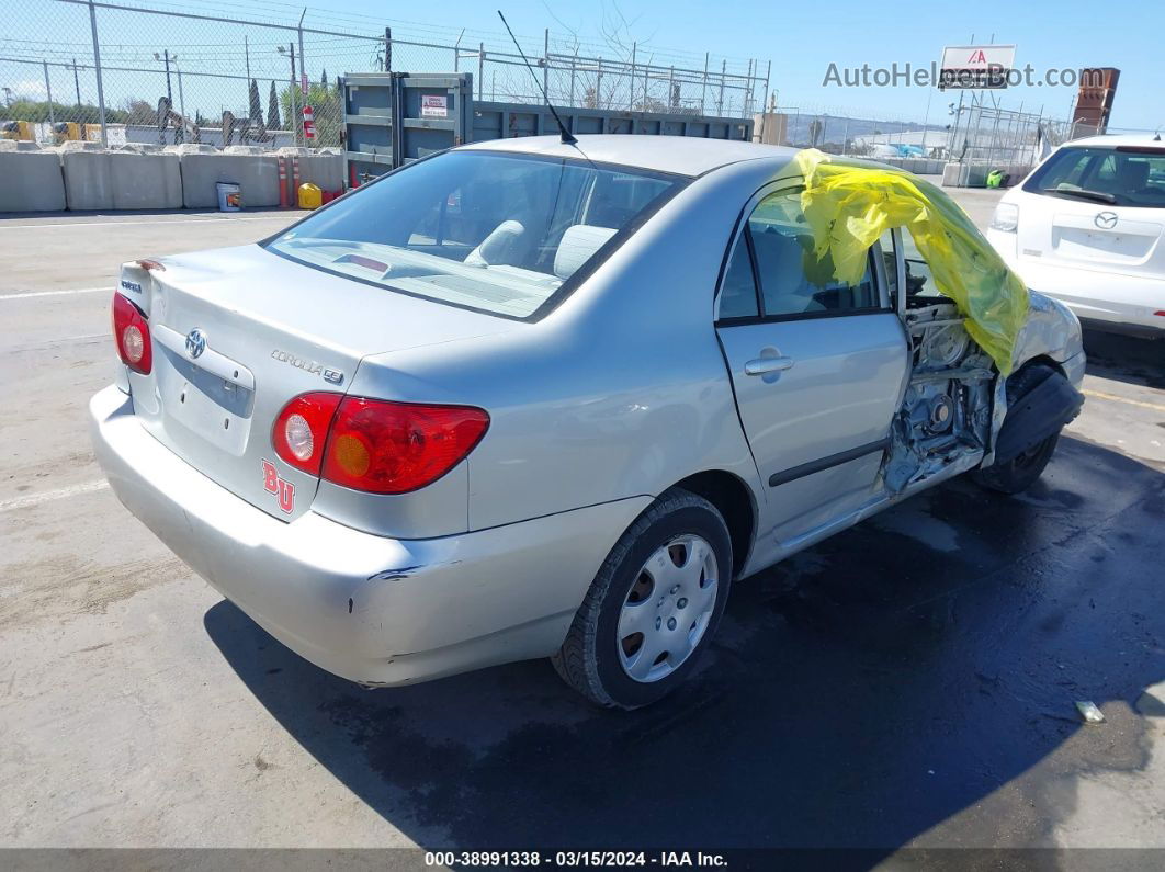 2004 Toyota Corolla Ce Серебряный vin: 1NXBR32E34Z294271