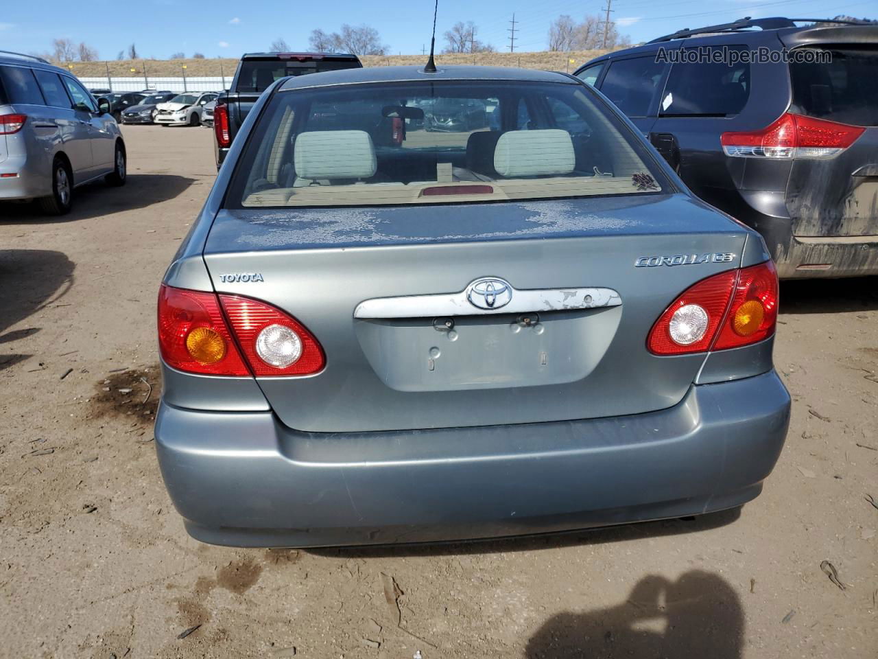 2004 Toyota Corolla Ce Gray vin: 1NXBR32E34Z298224