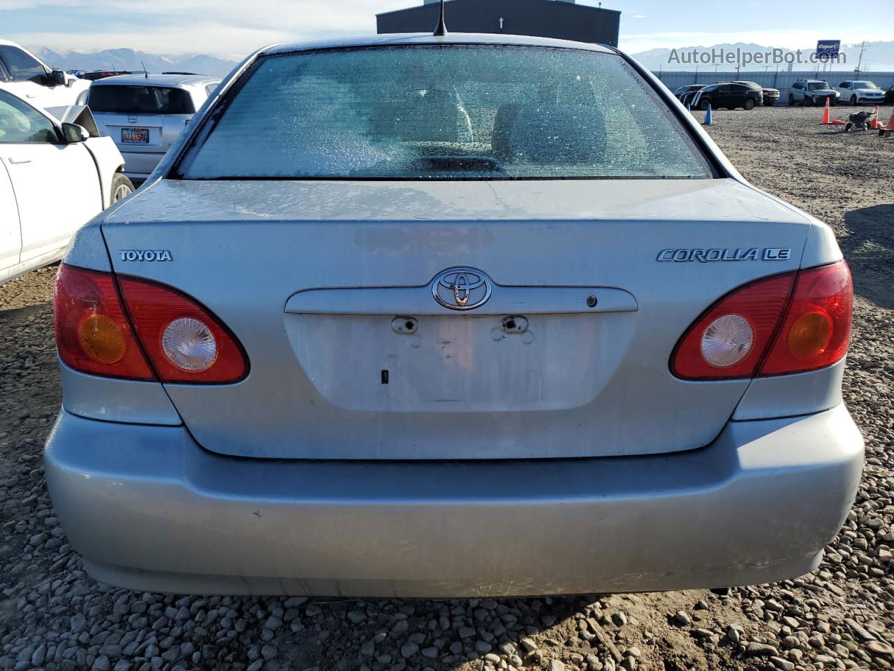 2004 Toyota Corolla Ce Silver vin: 1NXBR32E34Z305818