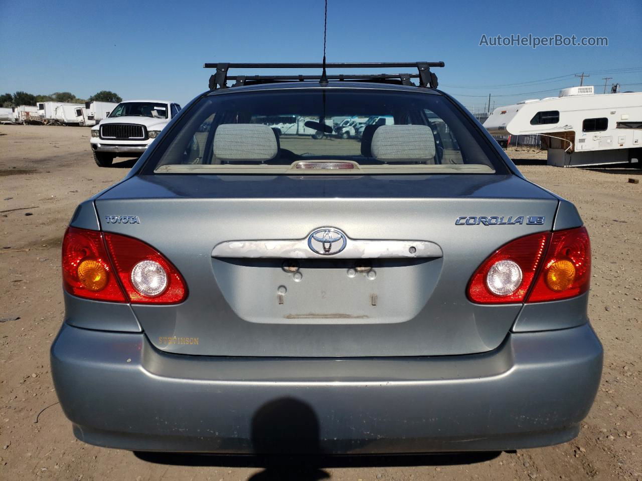 2004 Toyota Corolla Ce Gray vin: 1NXBR32E34Z307620