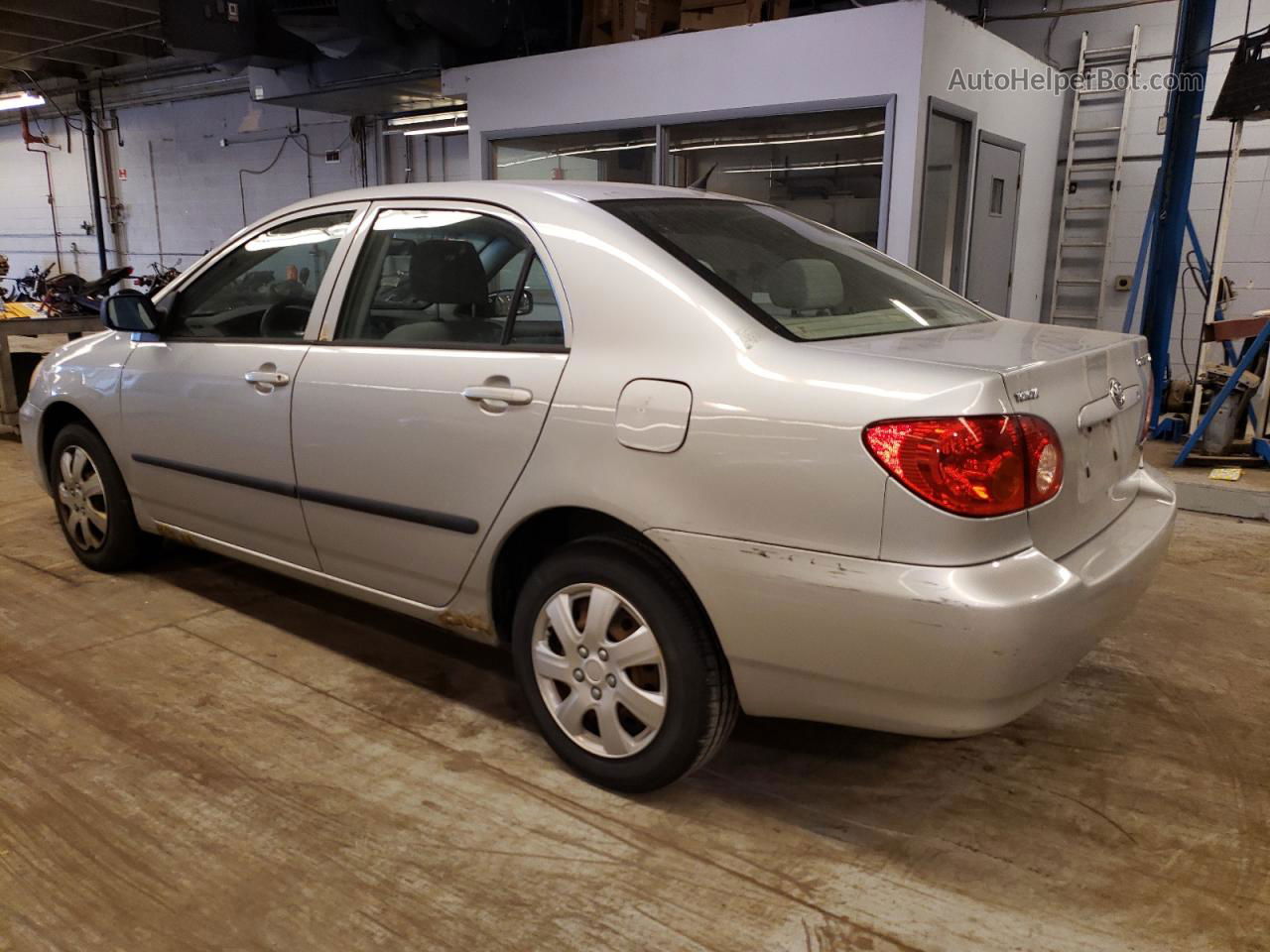 2004 Toyota Corolla Ce Silver vin: 1NXBR32E34Z313594