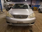 2004 Toyota Corolla Ce Silver vin: 1NXBR32E34Z313594