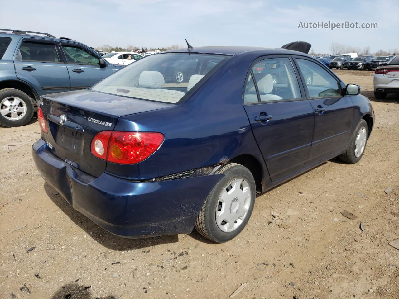 2004 Toyota Corolla Ce Синий vin: 1NXBR32E34Z334199