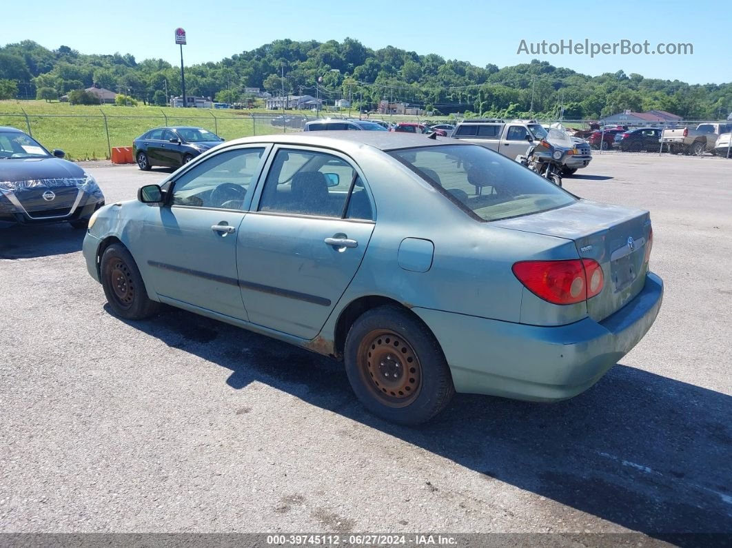 2005 Toyota Corolla Ce Green vin: 1NXBR32E35Z345317