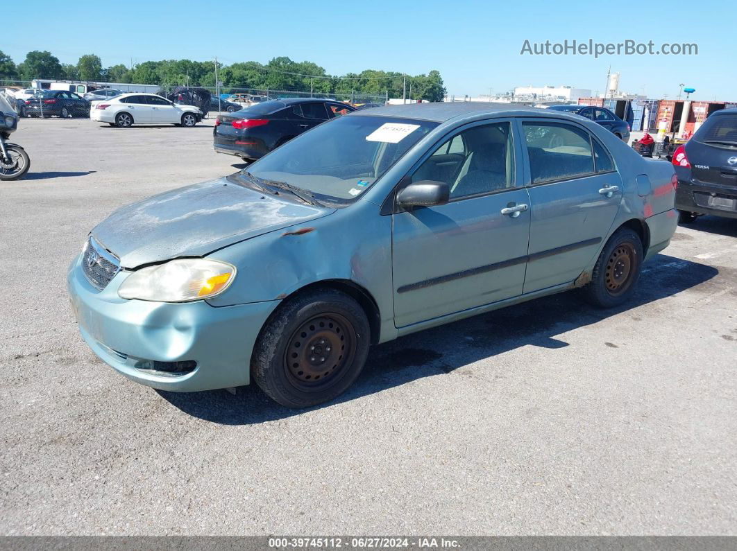 2005 Toyota Corolla Ce Green vin: 1NXBR32E35Z345317