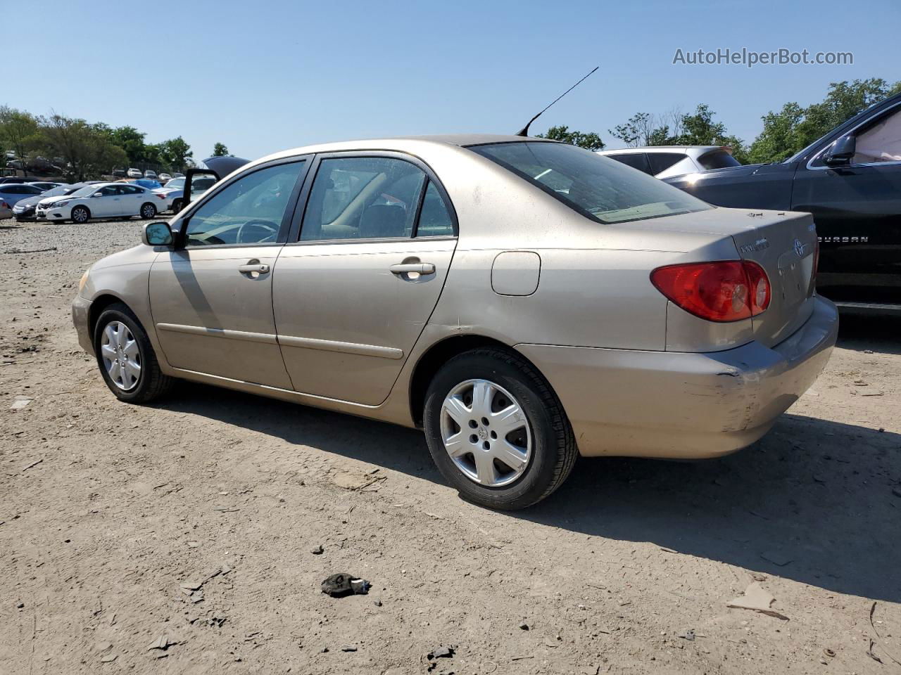 2005 Toyota Corolla Ce Beige vin: 1NXBR32E35Z447796