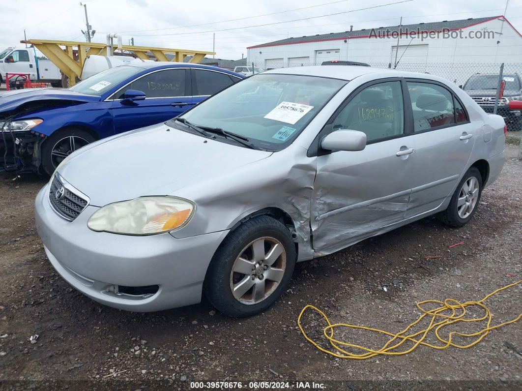 2005 Toyota Corolla Le Silver vin: 1NXBR32E35Z474593