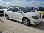 2005 Toyota Corolla Ce White vin: 1NXBR32E35Z496478