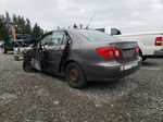 2005 Toyota Corolla Ce Gray vin: 1NXBR32E35Z502294